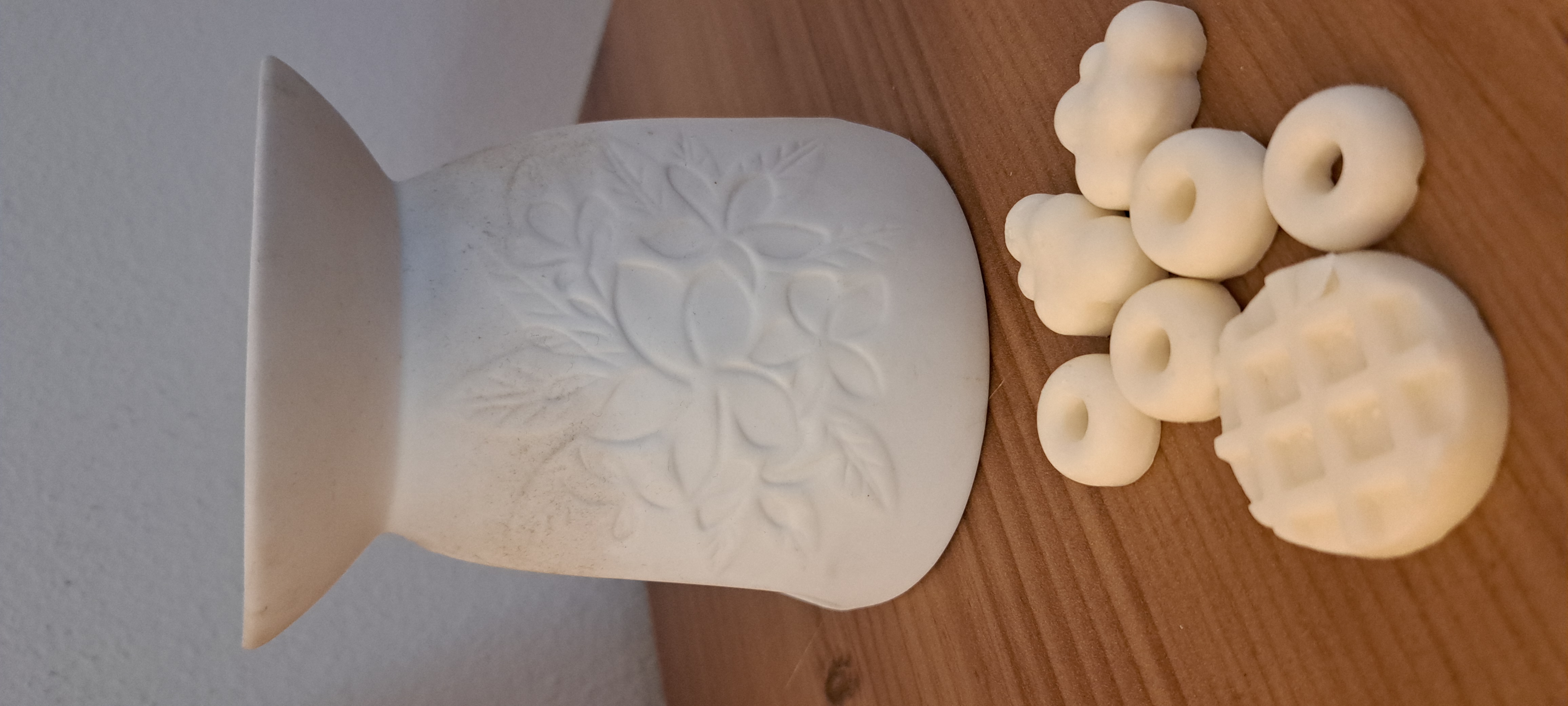 Natural wax and candles